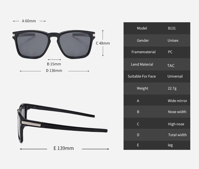 Outdoor 139MM Night Riding Goggles Men Women Full Frame Windproof Polarized Sport Sunglasses 1