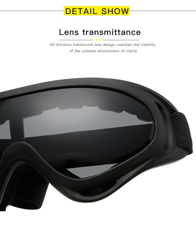 Ski Goggles Over Glasses Ski Snowboard Goggles Unisex 100% UV Protection 3