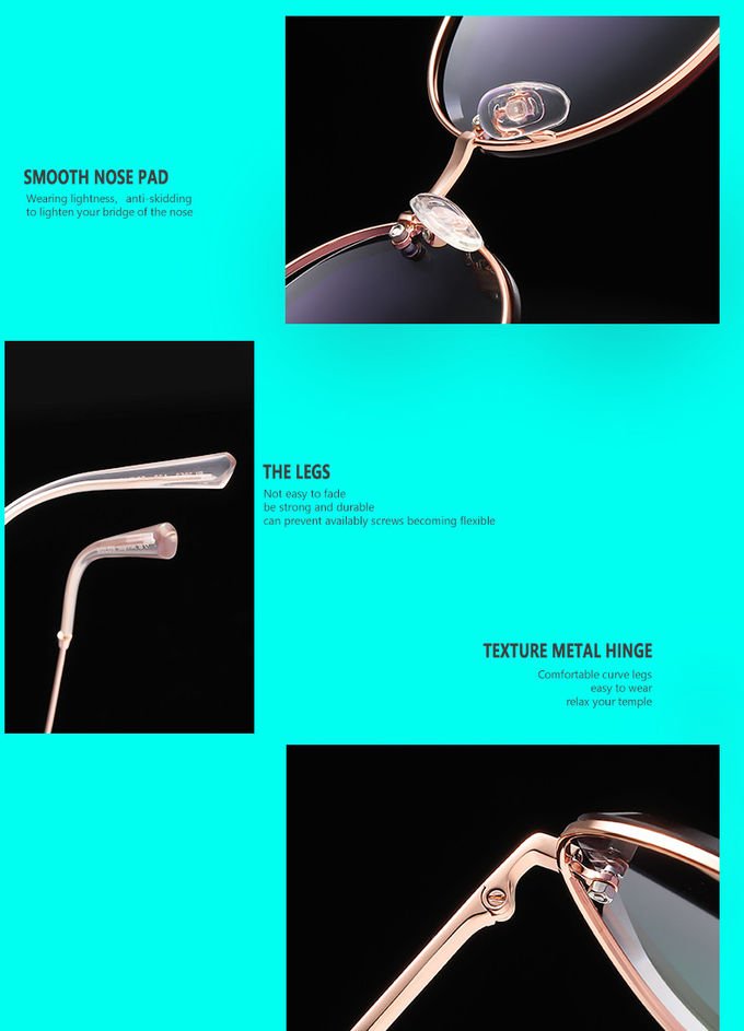 Luxury 146MM Cat Eye Square Sunglasses Authentic Italy BSCI Ladies Designer Sunglasses 2