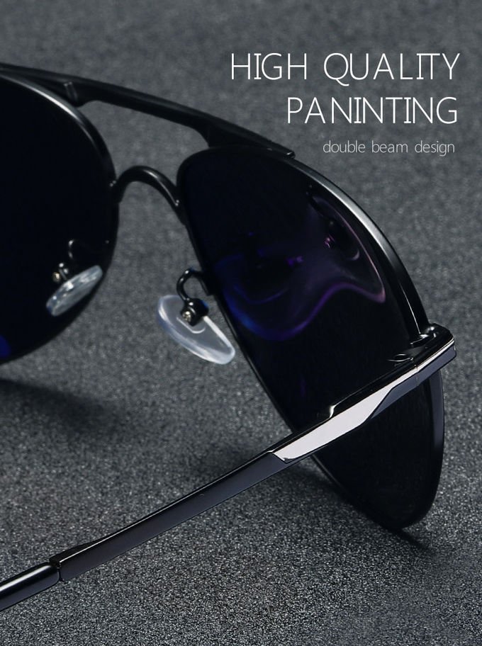 Aluminum Magnesium Mens Luxury Sunglasses Polarized Lens Sunglasses 4