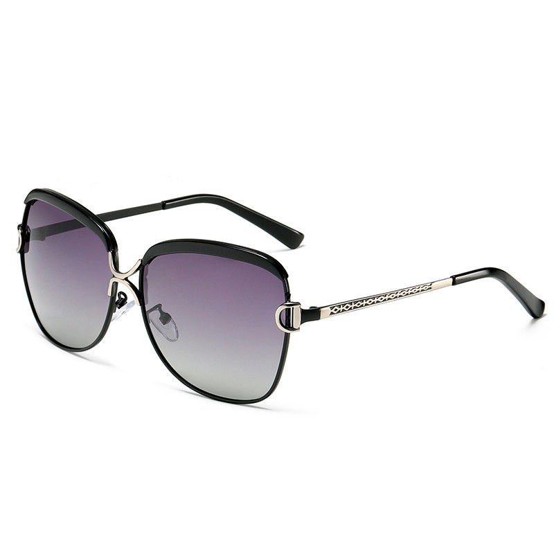 China BSCI 145MM Women Polarized Vintage Big Frame Sunglasses Ladies Shades company