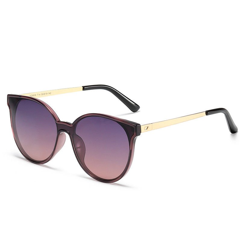 China Unisex Metal UV400 Vintage Sun Shades Girls 150MM Retro Cateye Sunglasses Women company
