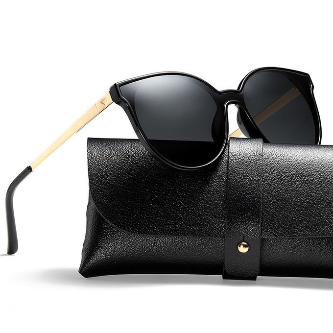 Unisex Metal UV400 Vintage Sun Shades Girls 150MM Retro Cateye Sunglasses Women 6