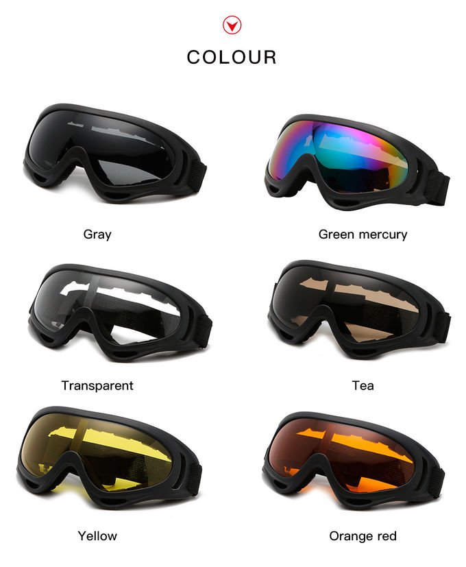 Ski Goggles Over Glasses Ski Snowboard Goggles Unisex 100% UV Protection 7