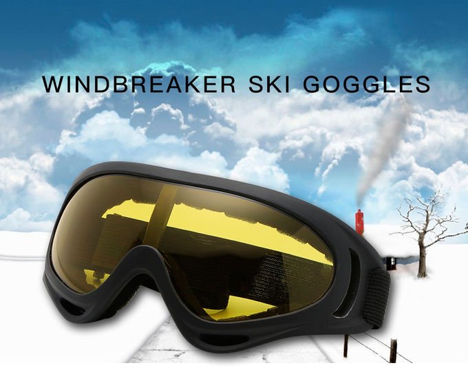 Ski Goggles Over Glasses Ski Snowboard Goggles Unisex 100% UV Protection 9