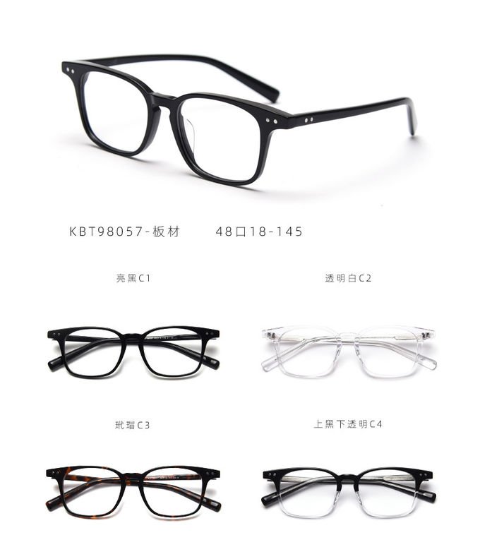 Optical Acetate Frame Glasses 141MM Woman Luxury Glasses April 6