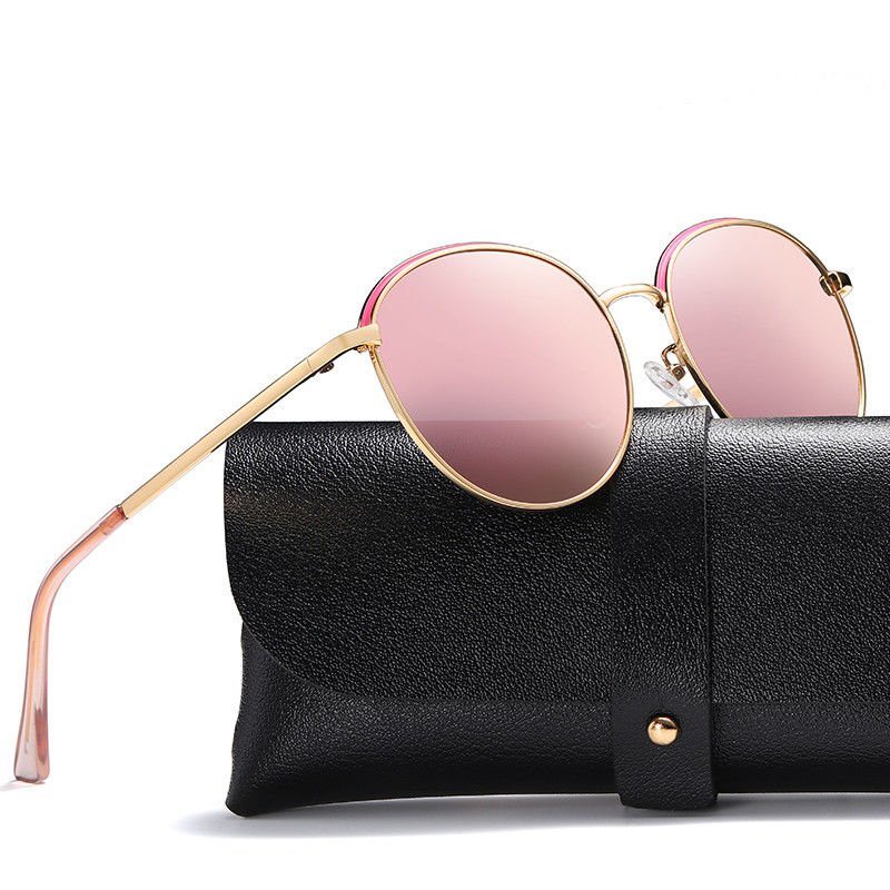 China Retro Summer TAC UV400 Protection Sunglasses Metal Women Men Polarized company