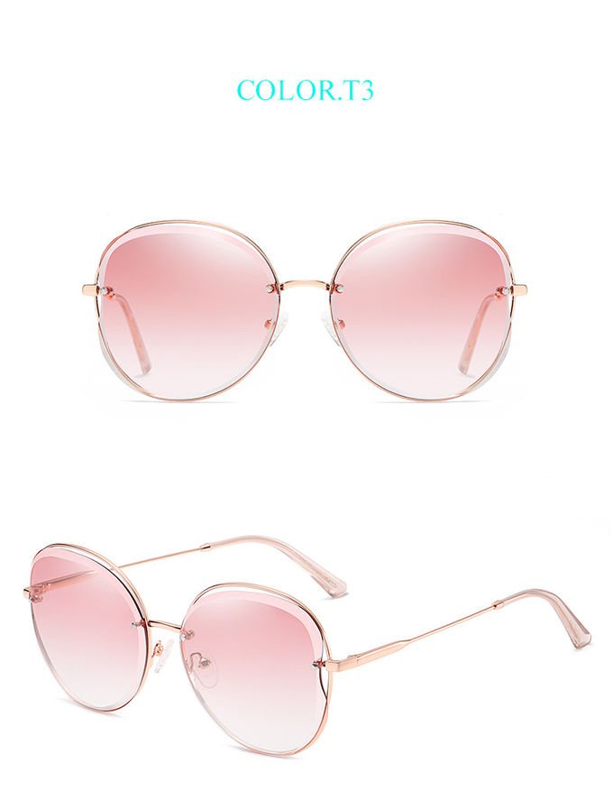Luxury 146MM Cat Eye Square Sunglasses Authentic Italy BSCI Ladies Designer Sunglasses 6