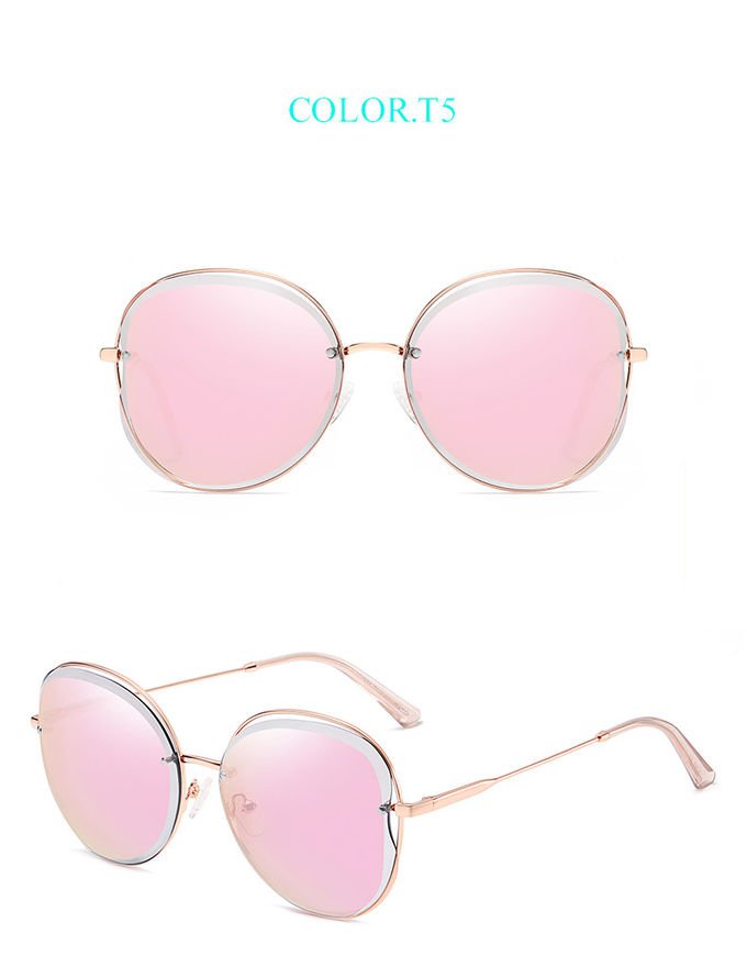 Luxury 146MM Cat Eye Square Sunglasses Authentic Italy BSCI Ladies Designer Sunglasses 8