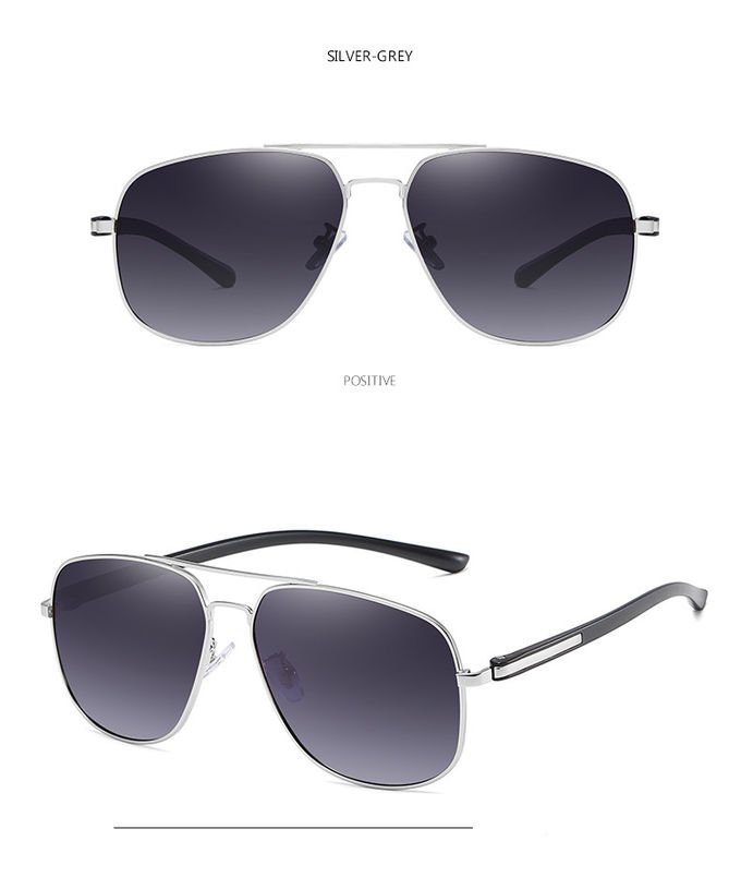 Unique Trending Uv400 Polarized Sunglasses BSCI Square Ocean Lens 8