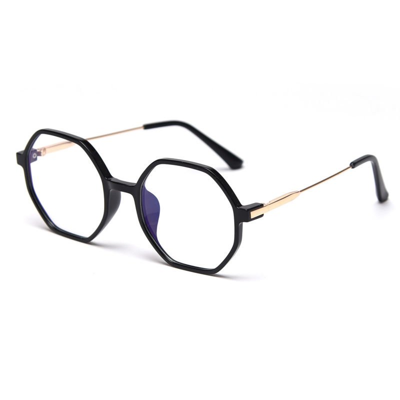 China Retro Polygonal Anti Blue Light Glasses Men Women Fashion Optical Computer company