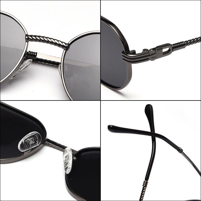 Frameless Girls Metal Frame Women Polarized Fashion Sunglasses 137MM 7