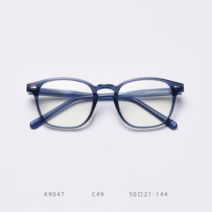 OEM/ODM Simple TR90 Material Glasses Square Computer Anti Blue Light Blocking 3