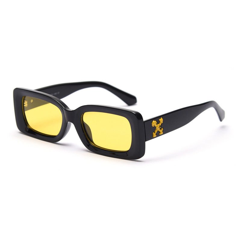 China Colorful Lens Small 143MM Trendy Rectangle Frame Sunglasses BSCI TR90 company