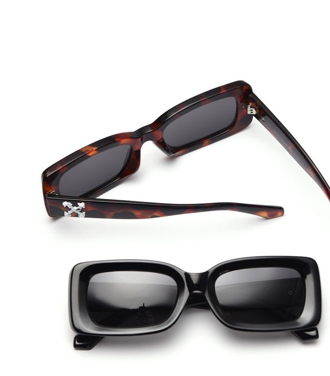 Colorful Lens Small 143MM Trendy Rectangle Frame Sunglasses BSCI TR90 0
