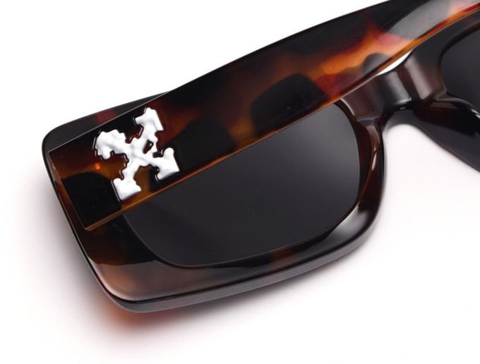 Colorful Lens Small 143MM Trendy Rectangle Frame Sunglasses BSCI TR90 8
