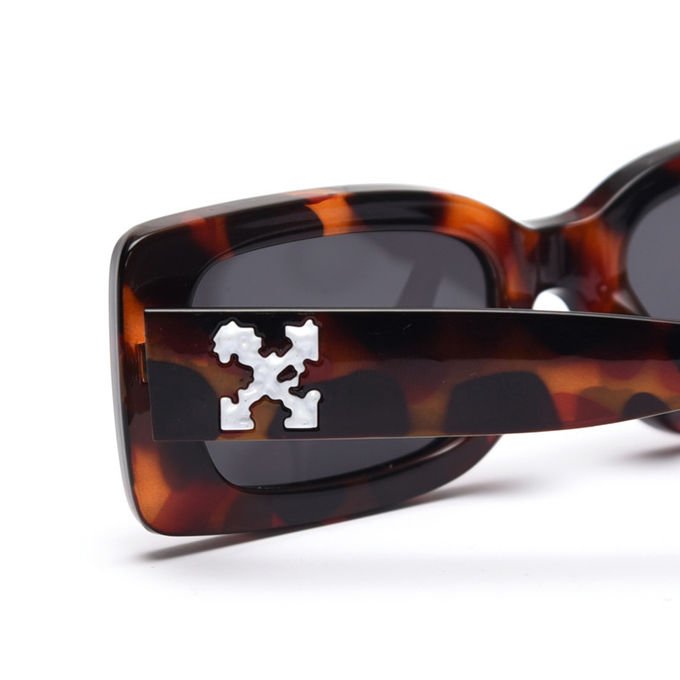Colorful Lens Small 143MM Trendy Rectangle Frame Sunglasses BSCI TR90 10