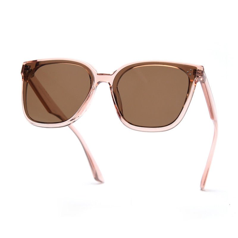 China Women Retro Big Frame Square TR90 Sunglasses Trendy Polarized Men company