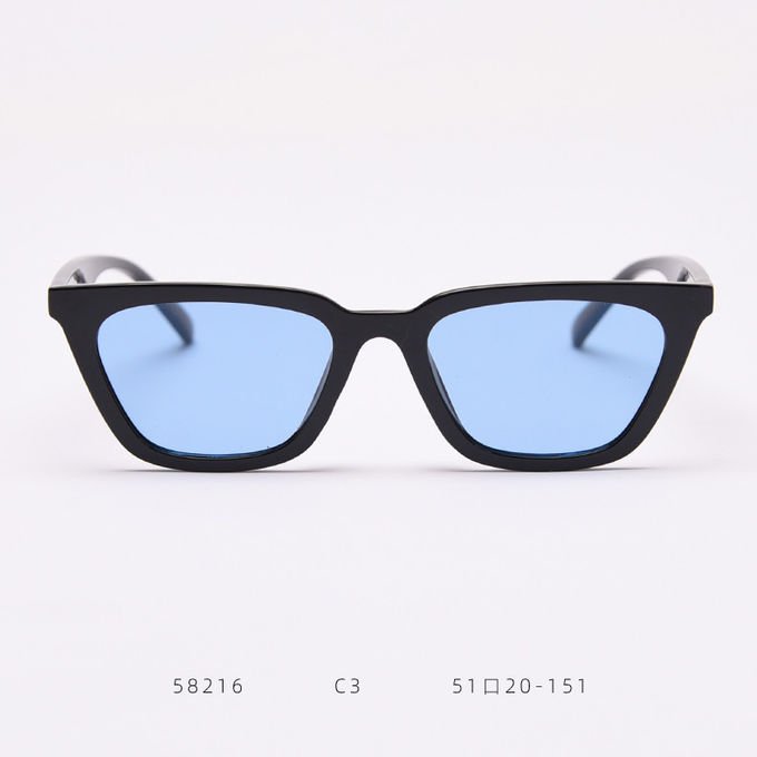 Women Men BSCI TR90 Sunglasses 145MM Polarized Oversized Cat Eye 4