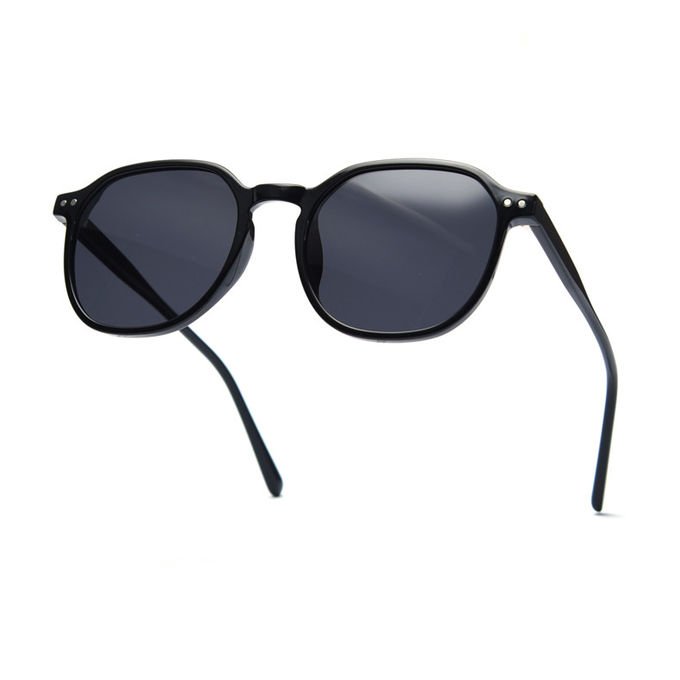 European American Square Frame Polarized Sunglasses Ins Photo Men Women 0