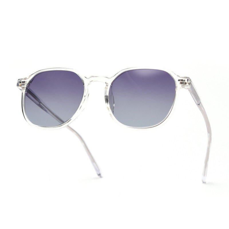 buy European American Square Frame Polarized Sunglasses Ins Photo Men Women online manufacturer