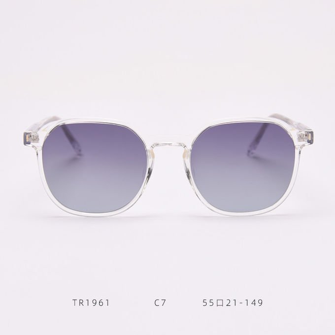 European American Square Frame Polarized Sunglasses Ins Photo Men Women 5