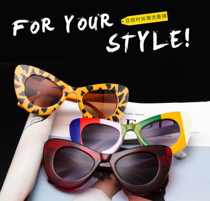 Popular Design 144MM Extra Large Cat Eye Glasses Extra Wide Sunglasses For Big Heads 0