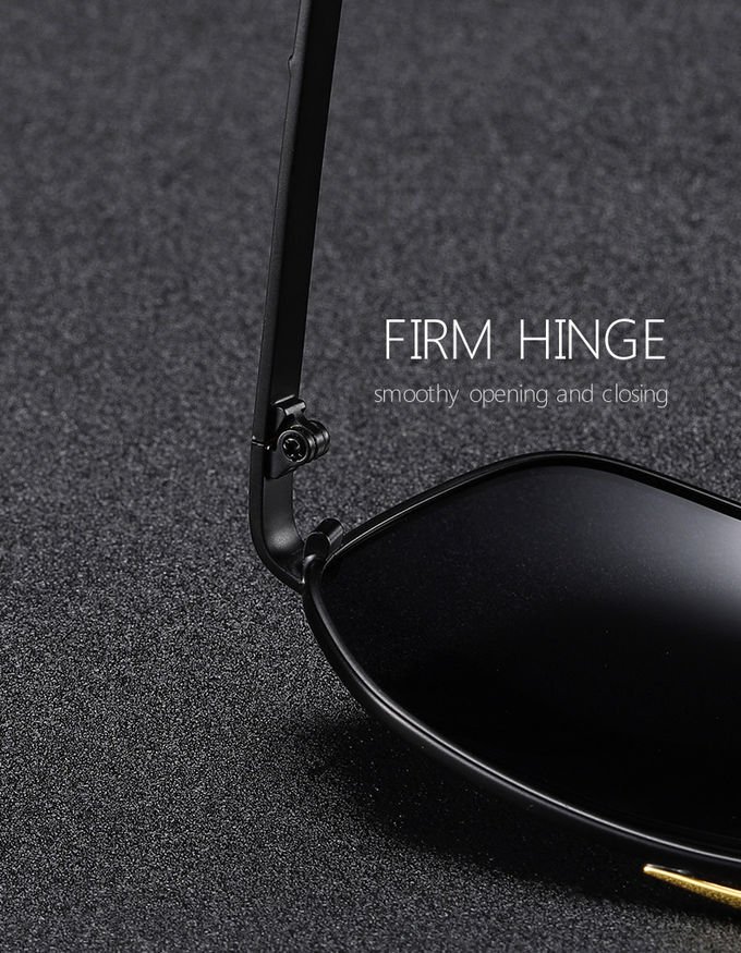 Men Polarized HD Drive Retro Pilot Sunglasses Anti Glare Goggles Ultralight Frame 3