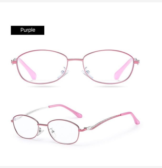 Colorful Full Frame Reading Glasses Cute Readers For Women Anti Blue Light 7