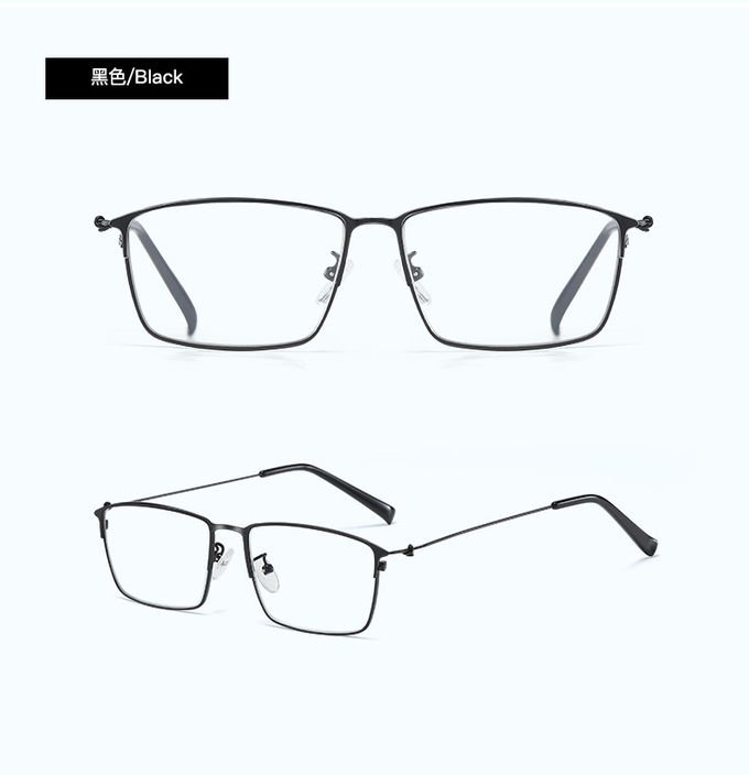 Light Gun Color Mens Metal Frame Reading Glasses Readers 140MM 4