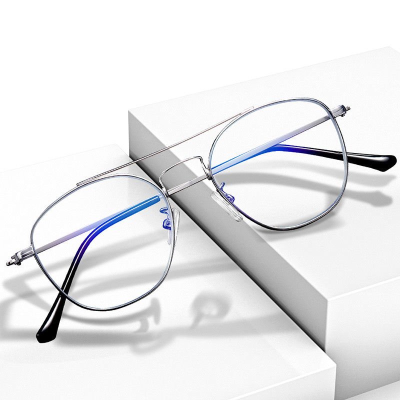 buy Titanium Multifocal Metal Frame Aviator No Line Progressive Reading Glasses Clear Lens Tortoise Acetate online manufacturer