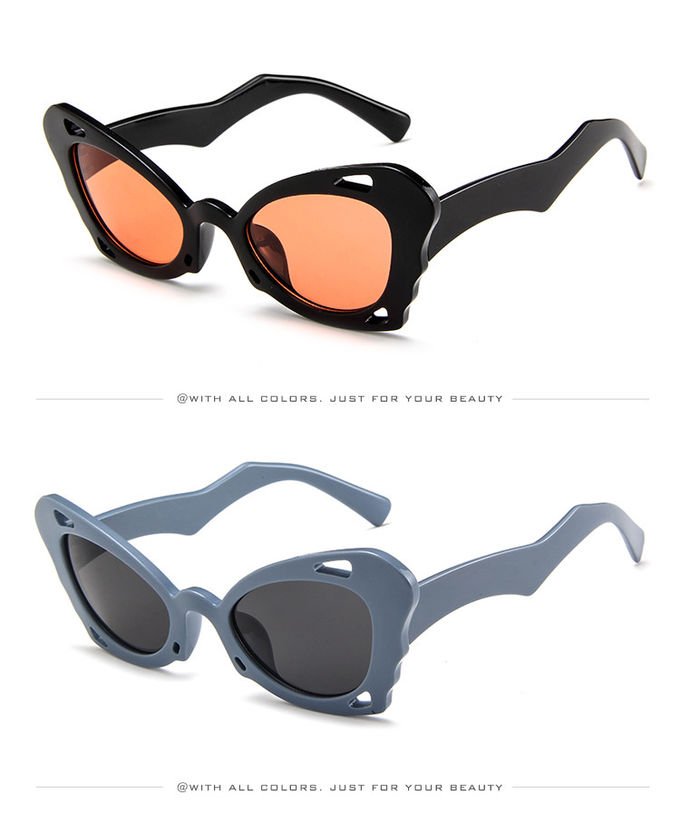 Cute Sexy Ladies Butterfly Shaped Sunglasses Female Promotion Sunglasses 3