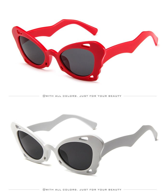 Cute Sexy Ladies Butterfly Shaped Sunglasses Female Promotion Sunglasses 4
