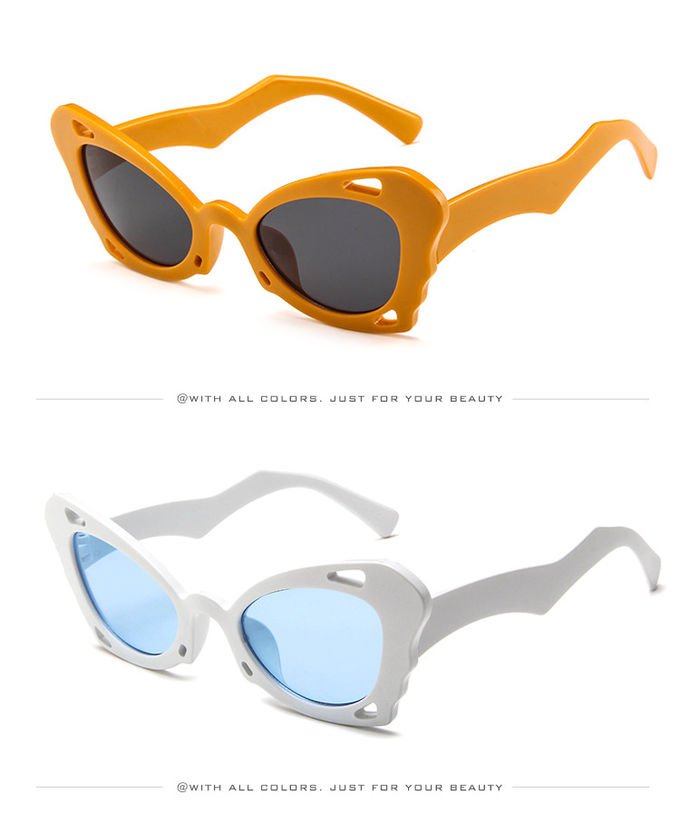 Cute Sexy Ladies Butterfly Shaped Sunglasses Female Promotion Sunglasses 5