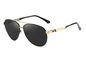 146MM Unisex Polarized Sunglasses Mirror Lens UV400 Metal Pilot