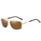 Driving Metal Frame Polarized Sunglasses 152MM UV400 Protection