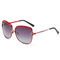 BSCI 145MM Women Polarized Vintage Big Frame Sunglasses Ladies Shades