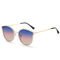 Trendy UV400 Big Frame Personalized Driving 142MM Women Sunglasses