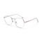 Frame Eye Safety Optical Clear Designer Plain Lens Glasses Men Blue Light Blocking