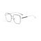 Oversized Full Frame Glasses Alloy Square Optical Spectacle Plain Lens 139MM