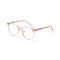 Myopia Female TR90 Material Glasses Trendy Net Red Round Blue Plate Flat Mirror Fashion Street Shooting