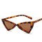 Triangle UV400 Vintage Women Retro Cat Eye Sunglasses