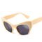 Trendy Fashion Half Frame Cat Eye Women Plastic Hot Sale Sunglasses BSCI
