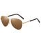 Memory Metal Frame Polarized Sunglasses Fashion Spring Leg Stylish