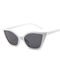 Women'S Triangle Shape BSCI Small Frame Cat Eye Sunglasses 147MM